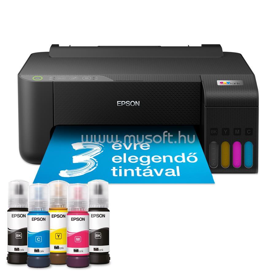 EPSON EcoTank L1250 színes tintasugaras tintatartályos nyomtató (8100/6500 oldalra elegendő tintával) [BEMUTATÓ TERMÉK]