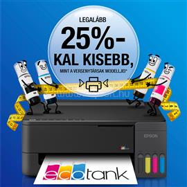 EPSON EcoTank L1350 színes tintasugaras nyomtató (8300/6500 oldalra elegendő tintával) C11CL65403 small
