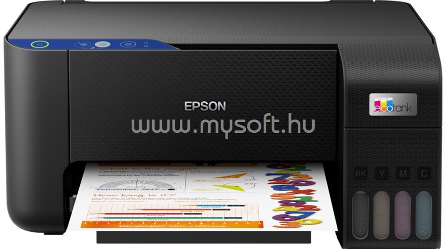 EPSON EcoTank L3211 színes multifunkciós tintasugaras tintatartályos nyomtató [BEMUTATÓ DARAB]