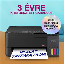 EPSON EcoTank L3310 színes multifunkciós tintasugaras tintatartályos nyomtató (8300/6500 oldalra elegendő tintával) C11CL61401 small