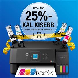 EPSON EcoTank L3360 színes multifunkciós tintasugaras tintatartályos nyomtató (8300/6500 oldalra elegendő tintával) C11CL63409 small