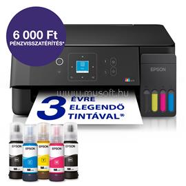 EPSON EcoTank L3360 színes multifunkciós tintasugaras tintatartályos nyomtató (8300/6500 oldalra elegendő tintával) C11CL63409 small