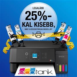 EPSON EcoTank L3360 színes multifunkciós tintasugaras tintatartályos nyomtató (8300/6500 oldalra elegendő tintával) C11CL63409 small