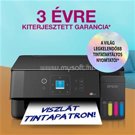 EPSON EcoTank L3360 színes multifunkciós tintasugaras tintatartályos nyomtató (8300/6500 oldalra elegendő tintával) C11CL63409 small