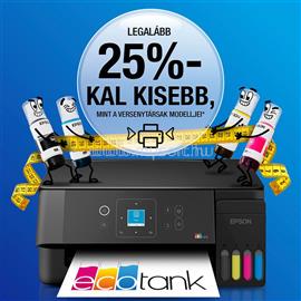 EPSON EcoTank L3361 színes multifunkciós tintasugaras tintatartályos nyomtató (8300/6500 oldalra elegendő tintával) C11CL63419 small
