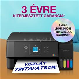 EPSON EcoTank L3362 színes multifunkciós tintasugaras tintatartályos nyomtató (8300/6500 oldalra elegendő tintával) C11CL63421 small