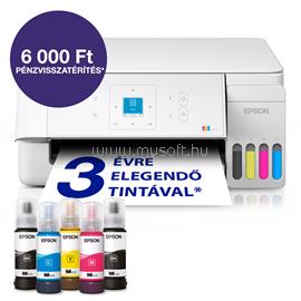 EPSON EcoTank L3366 színes multifunkciós tintasugaras tintatartályos nyomtató (8300/6500 oldalra elegendő tintával) C11CL63411 small