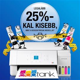 EPSON EcoTank L3366 színes multifunkciós tintasugaras tintatartályos nyomtató (8300/6500 oldalra elegendő tintával) C11CL63411 small