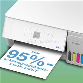 EPSON EcoTank L3366 színes multifunkciós tintasugaras tintatartályos nyomtató (8300/6500 oldalra elegendő tintával) C11CL63411 small
