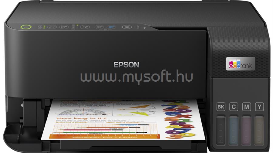 EPSON ECOTANK L3550 színes multifunkciós tintasugaras nyomtató