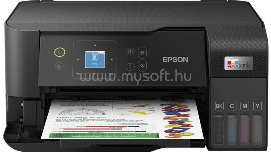 EPSON EcoTank L3560 színes multifunkciós tintasugaras tintatartályos nyomtató