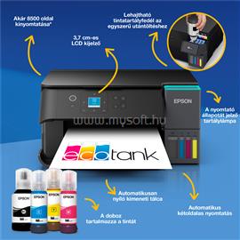 EPSON EcoTank L4360 színes multifunkciós tintasugaras tintatartályos nyomtató (6600/5500 oldalra elegendő tintával) C11CL41408 small