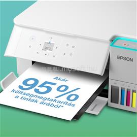 EPSON EcoTank L4366 színes multifunkciós tintasugaras tintatartályos nyomtató (6600/5500 oldalra elegendő tintával) C11CL41409 small
