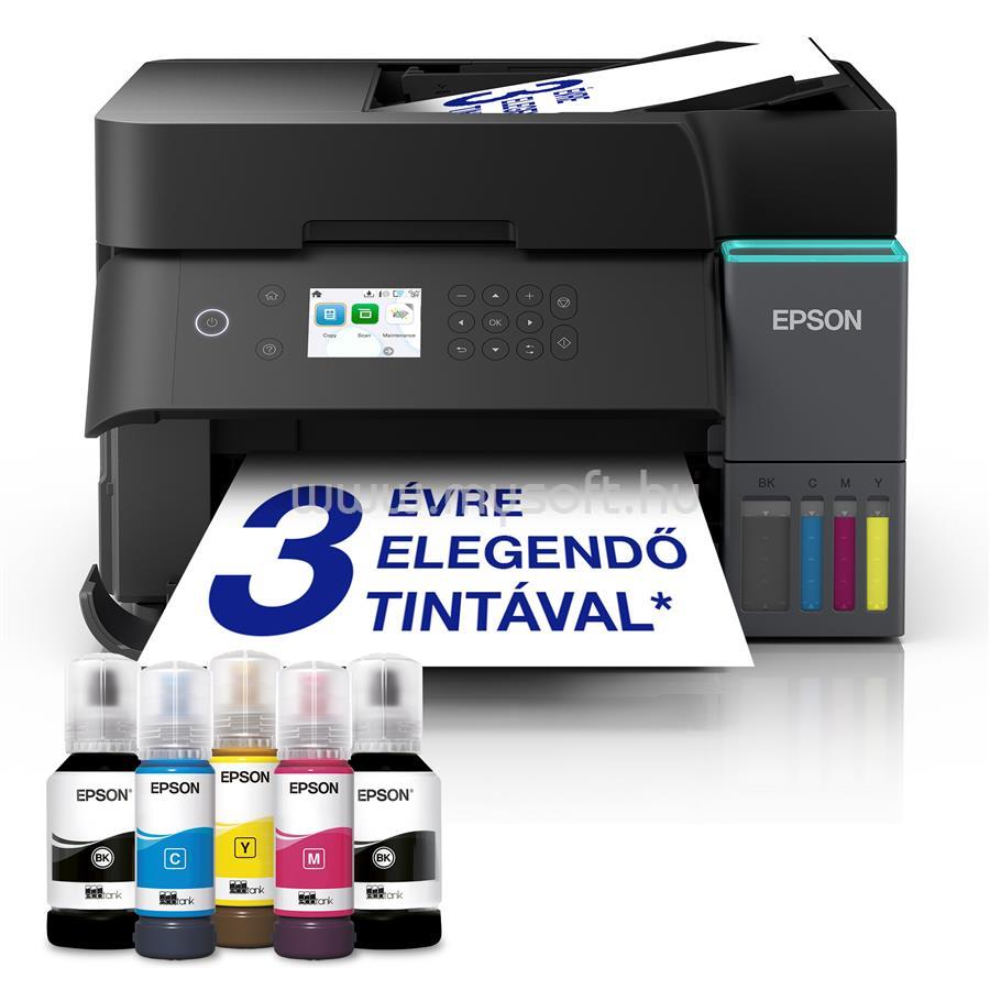 EPSON EcoTank L6370 színes multifunkciós tintasugaras tintatartályos nyomtató (15100/5500 oldalra elegendő tintával)