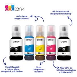 EPSON EcoTank L6376 színes multifunkciós tintasugaras tintatartályos nyomtató (15100/5500 oldalra elegendő tintával) C11CL43404 small