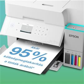 EPSON EcoTank L6376 színes multifunkciós tintasugaras tintatartályos nyomtató (15100/5500 oldalra elegendő tintával) C11CL43404 small