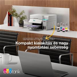 EPSON EcoTank L6376 színes multifunkciós tintasugaras tintatartályos nyomtató (15100/5500 oldalra elegendő tintával) C11CL43404 small