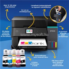 EPSON EcoTank L6390 színes multifunkciós tintasugaras tintatartályos nyomtató (15100/5500 oldalra elegendő tintával) C11CL40405 small