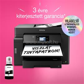 EPSON EcoTank M15140 mono multifunkciós tintasugaras tintatartályos nyomtató (4500 oldalra elegendő tintával) C11CJ41402 small