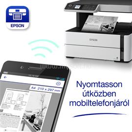 EPSON EcoTank M2170 mono multifunkciós tintasugaras tintatartályos nyomtató (11000 oldalra elegendő tintával) C11CH43402 small
