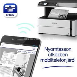 EPSON EcoTank M2170 mono multifunkciós tintasugaras tintatartályos nyomtató (11000 oldalra elegendő tintával) C11CH43402 small