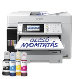 EPSON EcoTank Pro L15180 színes multifunkciós tintasugaras tintatartályos nyomtató (4500/2800 oldalra elegendő tintával) C11CH71406 small