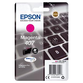 EPSON 407L Eredeti bíbor Billentyűzet DURABrite Ultra tintapatron (20,3 ml) C13T07U340 small