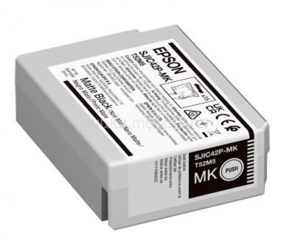 EPSON SJIC42P(MK) C4000 Tintapatron Matt Black 50ml