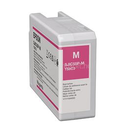 EPSON SJIC55(C) Eredeti bíbor tintapatron C13T58C340 small