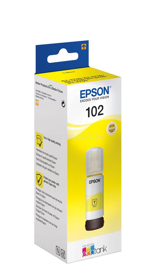 EPSON T03R4 (102) sárga eredeti tinta