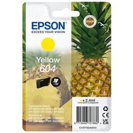 EPSON T10G4 (604) sárga eredeti tintapatron C13T10G44010 small