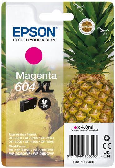 EPSON T10H3 (604XL) magenta eredeti tintapatron
