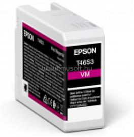 EPSON T46S3 Eredeti élénk bíbor UltraChrome Pro tintapatron (25 ml) C13T46S300 small