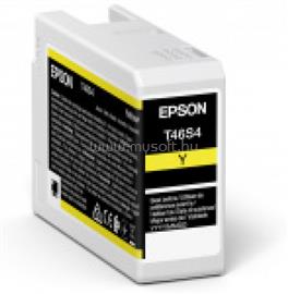EPSON T46S4 Eredeti sárga UltraChrome Pro tintapatron (25 ml) C13T46S400 small