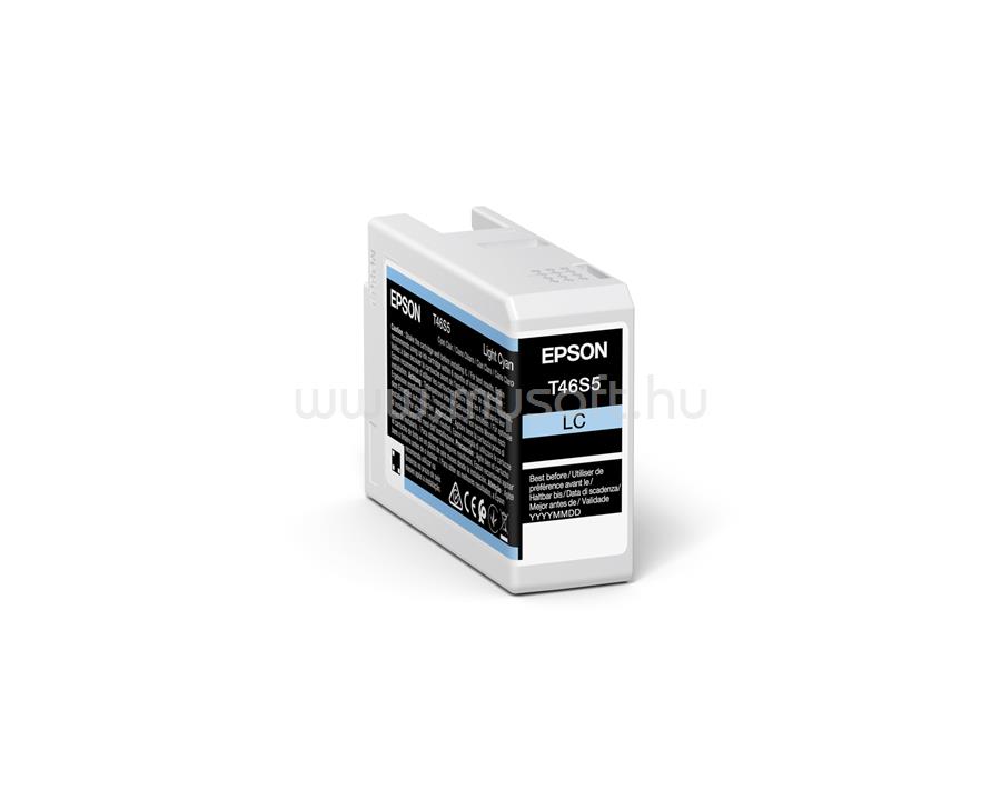 EPSON T46S5 Eredeti Világos Cián UltraChrome tintapatron (25 ml)