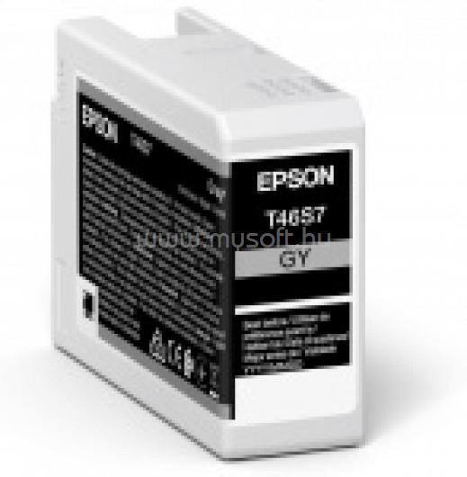 EPSON T46S7 Eredeti szürke UltraChrome Pro tintapatron (25 ml)