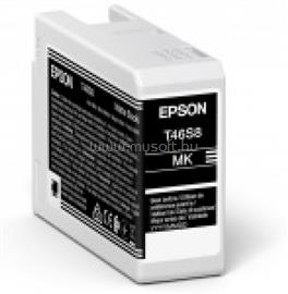 EPSON T46S8 Eredeti matt fekete UltraChrome Pro tintapatron (25 ml) C13T46S800 small