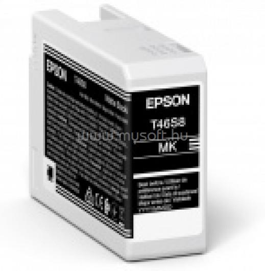 EPSON T46S8 Eredeti matt fekete UltraChrome Pro tintapatron (25 ml)