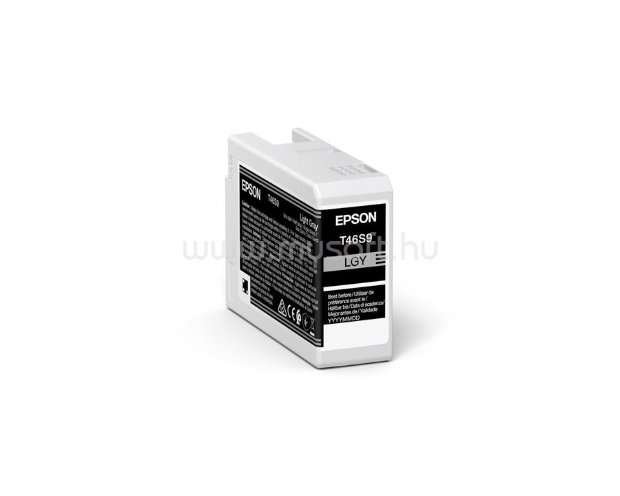 EPSON T46S9 Eredeti világos szürke UltraChrome Pro tintapatron (25 ml)
