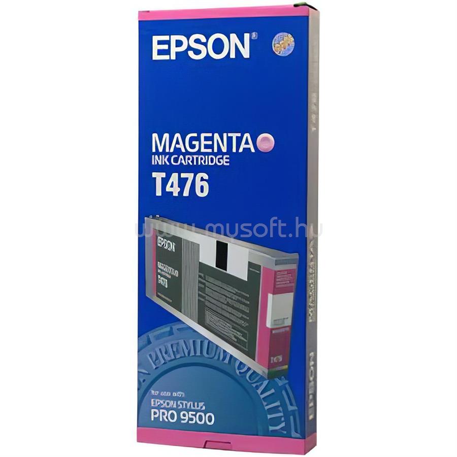EPSON T476 tintapatron magenta ORIGINAL