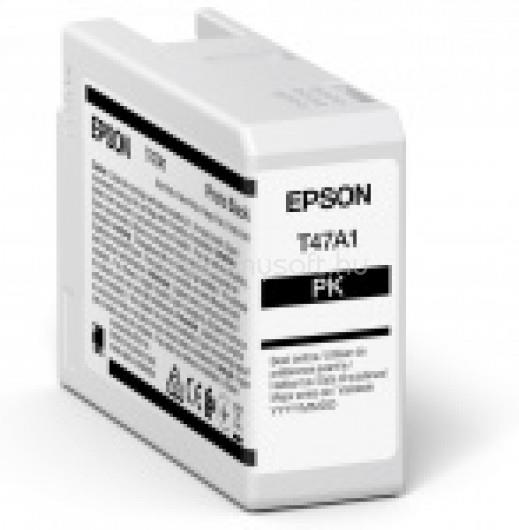 EPSON T47A1 Eredeti fotó fekete UltraChrome Pro tintapatron (50 ml)