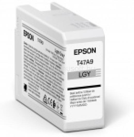 EPSON T47A9 Eredeti világos szürke UltraChrome Pro tintapatron (50 ml)