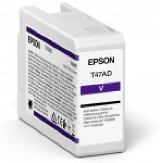 EPSON T47AD Eredeti ibolya UltraChrome Pro tintapatron (50 ml)