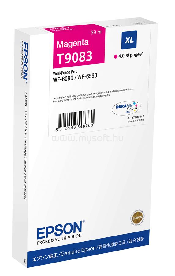 EPSON T9083 Patron Magenta 4K /o/