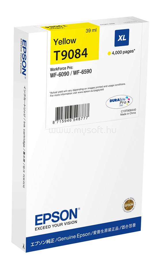 EPSON T9084 Patron Yellow 4K /o/