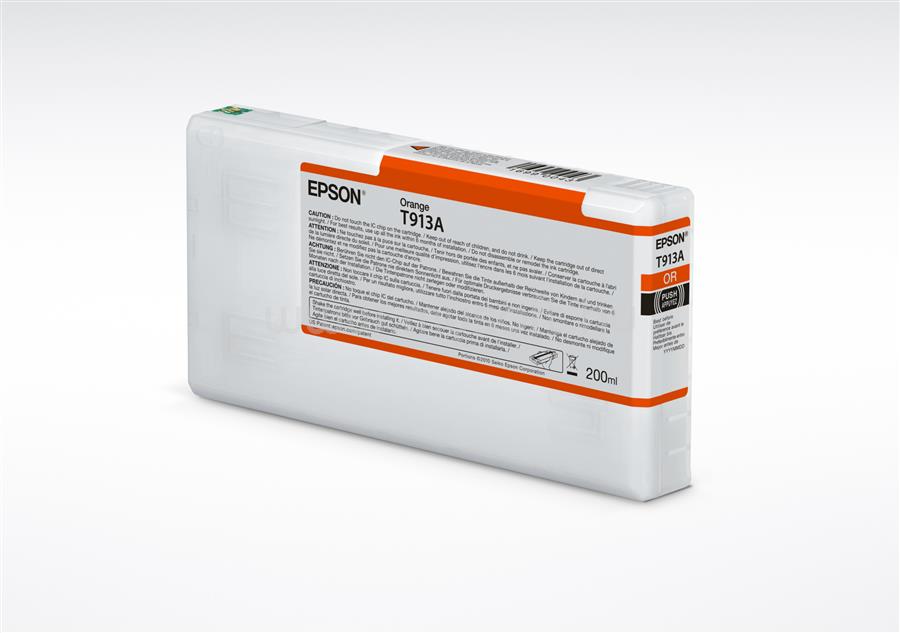EPSON T913A Eredeti narancs Ultrachrome HDR tintapatron (200 ml)