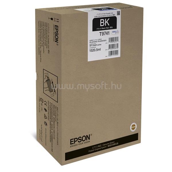 EPSON T9741 XXL Eredeti fekete extra nagy kapacitású tintapatron