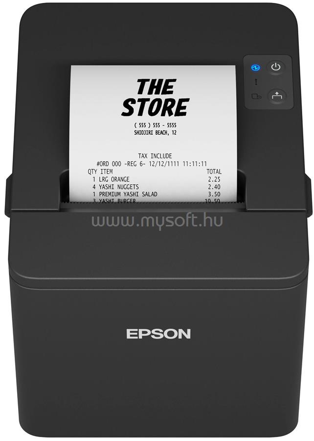 EPSON TM-T20IV (101) POS blokknyomtató (fekete)