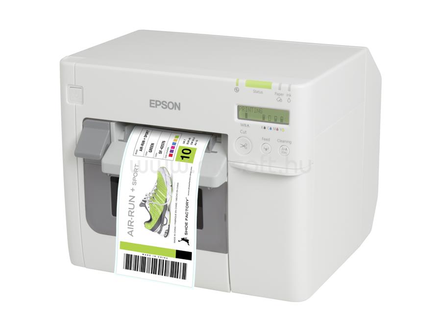 EPSON ColorWorks C3500 színes tintasugaras címkenyomtató