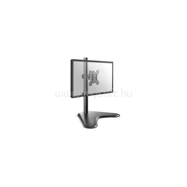 EQUIP 650122 monitor asztali konzol (13"-32", dönthető, forgatható, állítható magasság, Max.: 8kg, acél, fekete)